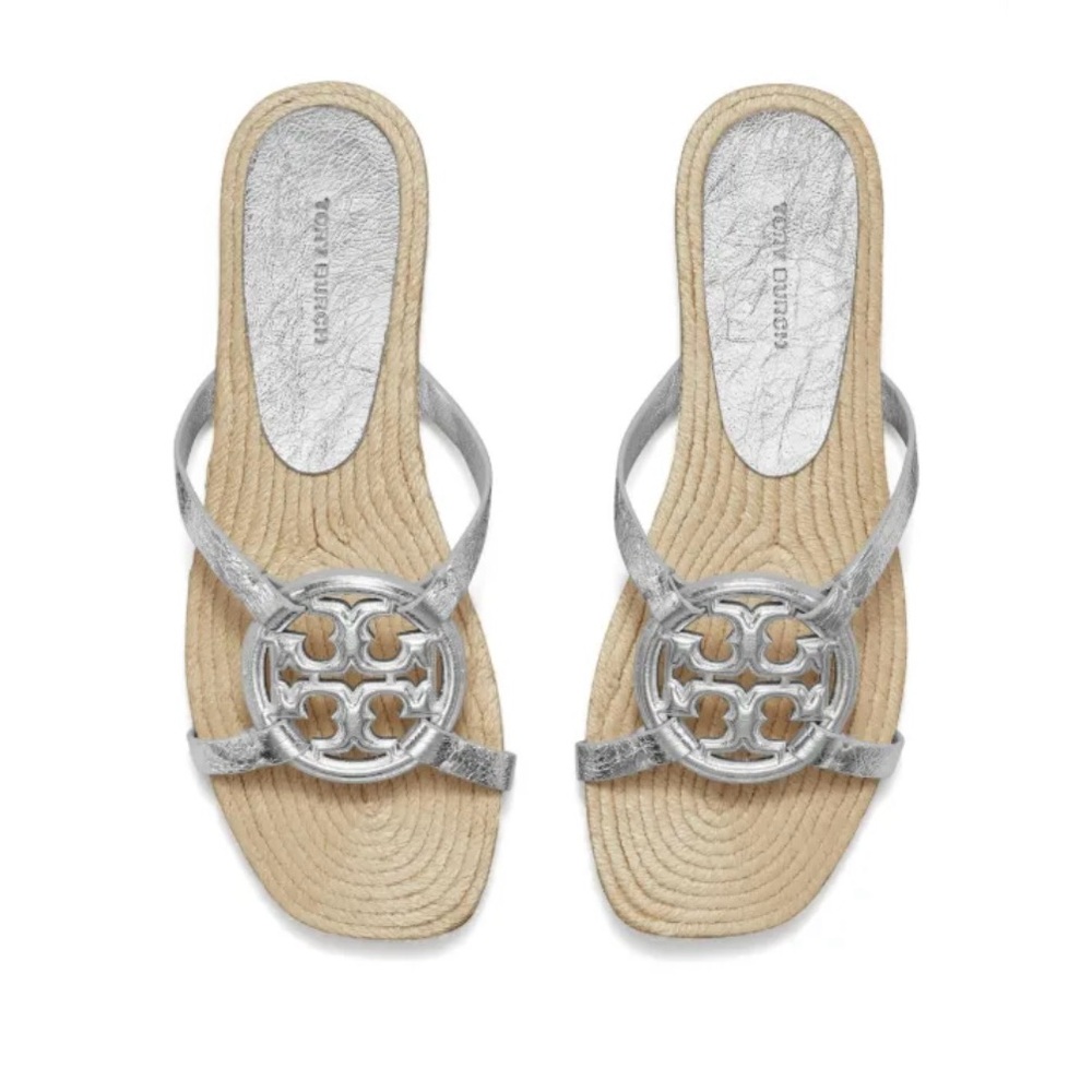Tory Burch Silver Sandals for Women
